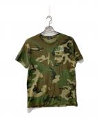 Hysteric Glamourヒステリックグラマー）の古着「LOOKING AT YOU/Tシャツ」｜カーキ