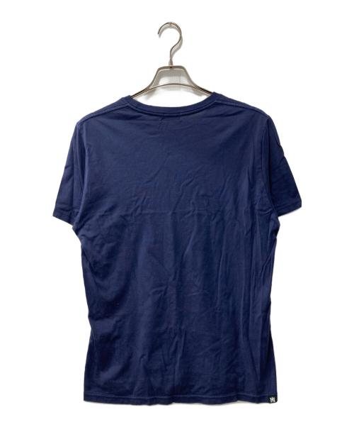 Hysteric Glamour（ヒステリックグラマー）Hysteric Glamour (ヒステリックグラマー) カモベアプリントTシャツ ネイビー サイズ:Lの古着・服飾アイテム