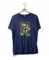 Hysteric Glamour（ヒステリックグラマー）の古着「カモベアプリントTシャツ」｜ネイビー