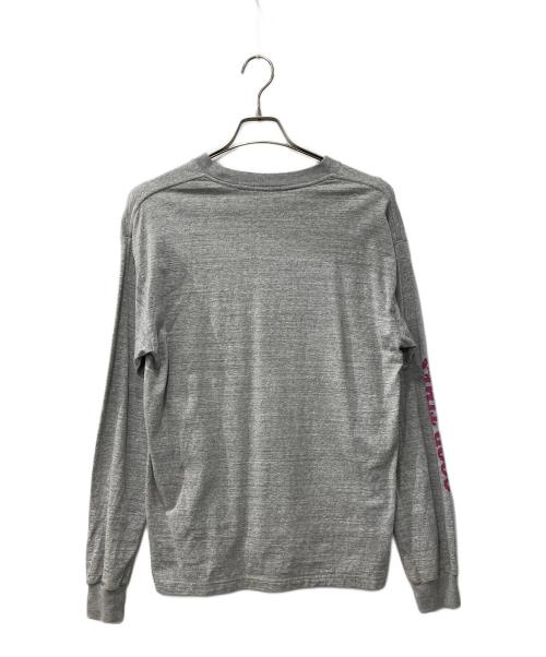 Hysteric Glamour（ヒステリックグラマー）Hysteric Glamour (ヒステリックグラマー) ロングスリーブカットソー グレー サイズ:Mの古着・服飾アイテム