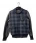 Hysteric Glamour（ヒステリックグラマー）の古着「HORSE SHOE ワッペン付レザースリーブスタジャン」｜ブラック