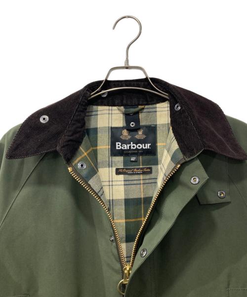 Barbour（バブアー）Barbour (バブアー) BEAUFORT 2レイヤーブルゾン/ノンワックス オリーブ サイズ:40の古着・服飾アイテム
