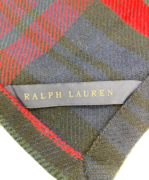 RALPH LAUREN（ラルフローレン）RALPH LAUREN (ラルフローレン) ブランケット レッドの古着・服飾アイテム
