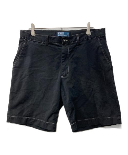 POLO RALPH LAUREN（ポロ・ラルフローレン）POLO RALPH LAUREN (ポロ・ラルフローレン) ハーフパンツ ブラック サイズ:36の古着・服飾アイテム