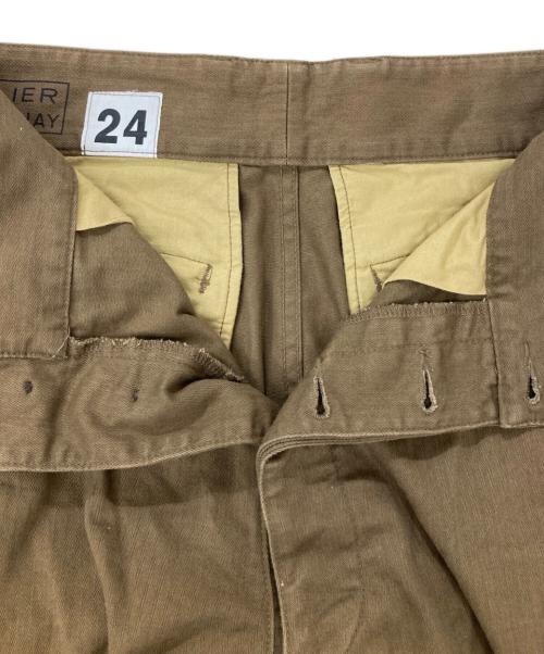 ALIER AIZENAY（アリエル・アイゼネ）ALIER AIZENAY (アリエル・アイゼネ) ミリタリーパンツ/M-47カーゴパンツ ブラウン サイズ:24の古着・服飾アイテム