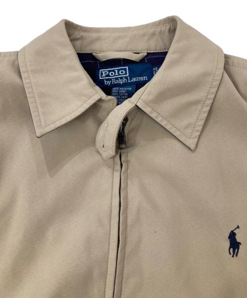 POLO RALPH LAUREN（ポロ・ラルフローレン）POLO RALPH LAUREN (ポロ・ラルフローレン) スイングトップ ベージュ サイズ:sの古着・服飾アイテム