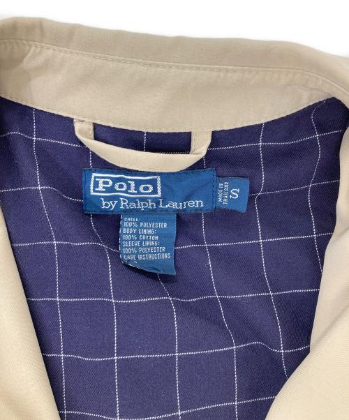 POLO RALPH LAUREN（ポロ・ラルフローレン）POLO RALPH LAUREN (ポロ・ラルフローレン) スイングトップ ベージュ サイズ:sの古着・服飾アイテム