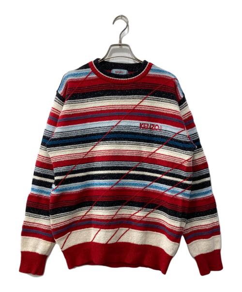 KENZO GOLF（ケンゾー ゴルフ）KENZO GOLF (ケンゾー ゴルフ) ニット マルチカラー サイズ:3の古着・服飾アイテム