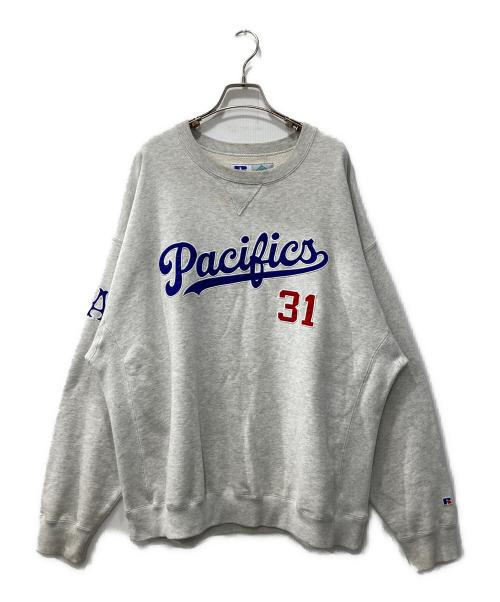 RUSSELL ATHLETIC（ラッセルアスレチック）RUSSELL ATHLETIC (ラッセルアスレチック) GENUI HERITAGE スウェット グレー サイズ:Lの古着・服飾アイテム