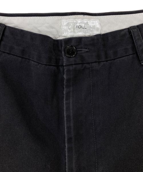 FOLL（フォル）FOLL (フォル) チノパン/summer weight fade wardrobe chino グレー サイズ:3の古着・服飾アイテム