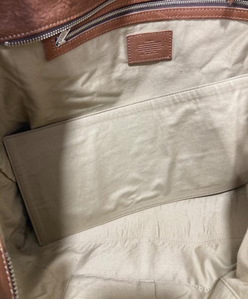 SLOW（スロウ）SLOW (スロウ) レザートートバッグ/Fino - Tote Bag - L ブラウンの古着・服飾アイテム