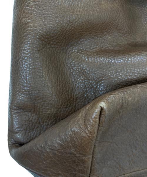 SLOW（スロウ）SLOW (スロウ) レザートートバッグ/Fino - Tote Bag - L ブラウンの古着・服飾アイテム