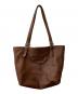 SLOW（スロウ）の古着「レザートートバッグ/Fino - Tote Bag - L」｜ブラウン