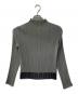 ISSEY MIYAKE FETE (イッセイミヤケフェット) ハイネックプリーツカットソー グレー サイズ:2：10000円