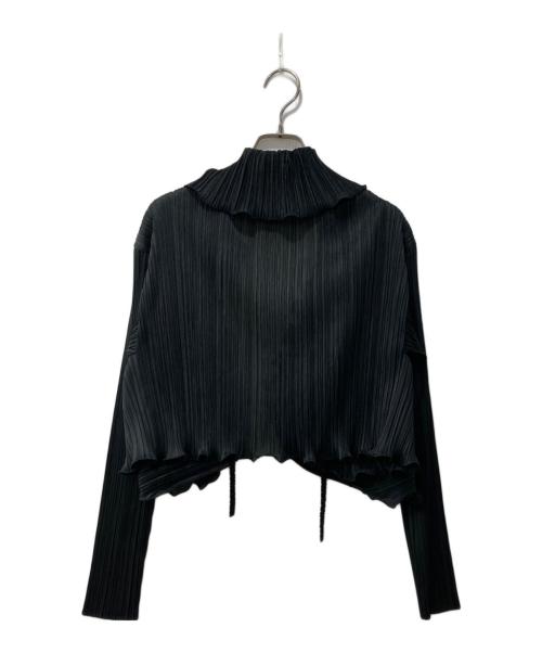 PLEATS PLEASE（プリーツプリーズ）PLEATS PLEASE (プリーツプリーズ) プリーツジャケット ブラック サイズ:3の古着・服飾アイテム