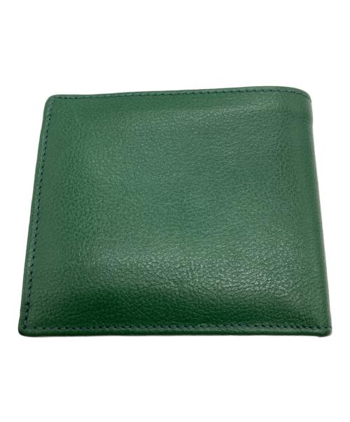 IL BISONTE（イル ビゾンテ）IL BISONTE (イル ビゾンテ) 2つ折り財布 グリーンの古着・服飾アイテム