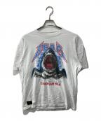 glambグラム）の古着「Beam T-shirt/プリントTシャツ」｜ホワイト