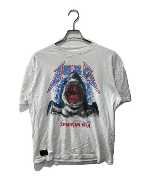 glamb（グラム）glamb (グラム) Beam T-shirt/プリントTシャツ ホワイト サイズ:Lの古着・服飾アイテム