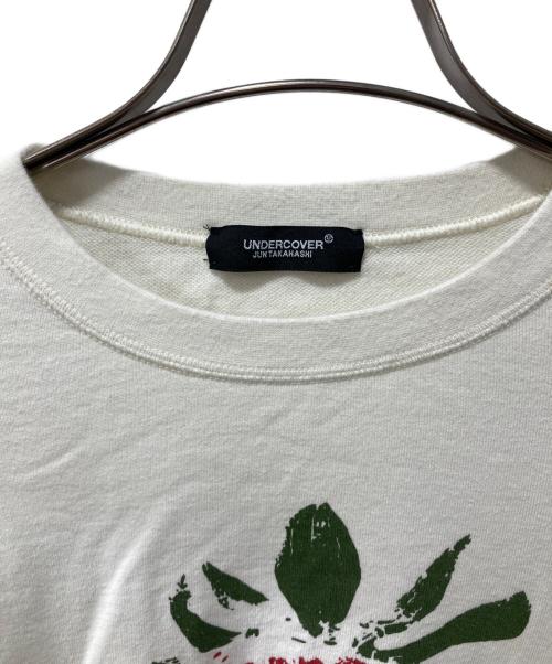 UNDERCOVER（アンダーカバー）UNDERCOVER (アンダーカバー) 半袖スウェット ホワイト サイズ:2の古着・服飾アイテム
