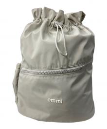 emmi（エミ）の古着「撥水 emmiロゴマルチバックパック」｜アイボリー
