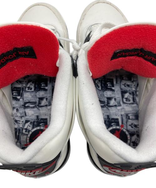 NIKE（ナイキ）NIKE (ナイキ) ハイカットスニーカー/Nike Air Jordan 4 Flight Club ホワイト サイズ:27.5の古着・服飾アイテム