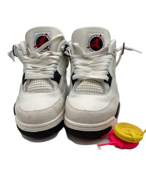 NIKE（ナイキ）NIKE (ナイキ) ハイカットスニーカー/Nike Air Jordan 4 Flight Club ホワイト サイズ:27.5の古着・服飾アイテム