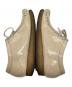 中古・古着 CLARKS (クラークス) SUPREME (シュプリーム) ローカットスニーカー/Patent Leather Wallabee / パテントレザーワラビー ベージュ サイズ:25.5cm：12000円