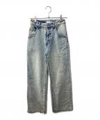 ANDMARYアンドマリー）の古着「デニムパンツ/Heart plump denim」｜インディゴ
