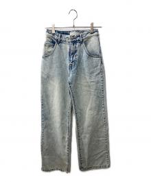 ANDMARY（アンドマリー）の古着「デニムパンツ/Heart plump denim」｜インディゴ