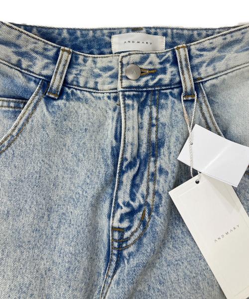 ANDMARY（アンドマリー）ANDMARY (アンドマリー) デニムパンツ/Heart plump denim インディゴ サイズ:S 未使用品の古着・服飾アイテム