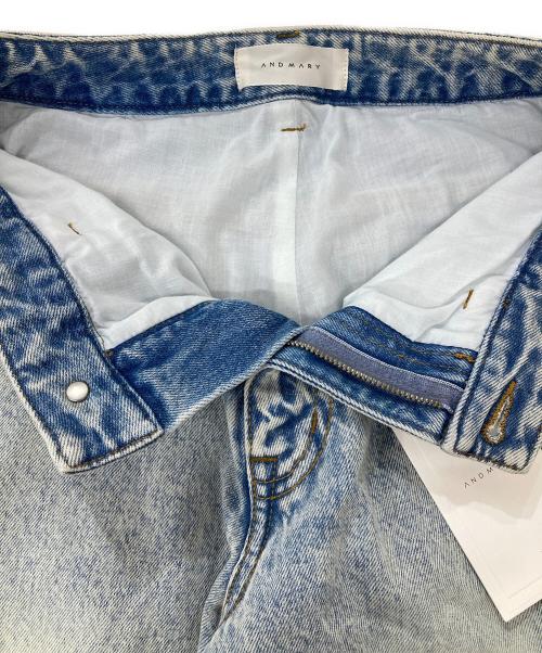 ANDMARY（アンドマリー）ANDMARY (アンドマリー) デニムパンツ/Heart plump denim インディゴ サイズ:S 未使用品の古着・服飾アイテム