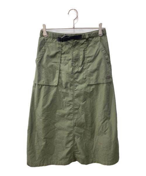 THE NORTH FACE（ザ ノース フェイス）THE NORTH FACE (ザ ノース フェイス) スカート/Compact Skir オリーブ サイズ:Mの古着・服飾アイテム