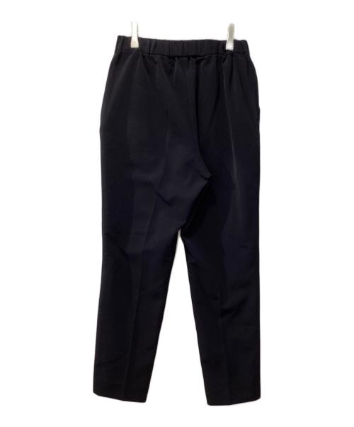 YORI（ヨリ）YORI (ヨリ) ピンタックストレッチパンツ ブラック サイズ:34の古着・服飾アイテム