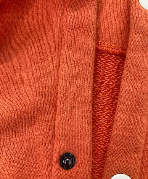 NIGEL CABOURN（ナイジェルケーボン）NIGEL CABOURN (ナイジェルケーボン) VANS VAULT (バンズボルト) スナップボタンパーカー オレンジ サイズ:Ⅼの古着・服飾アイテム