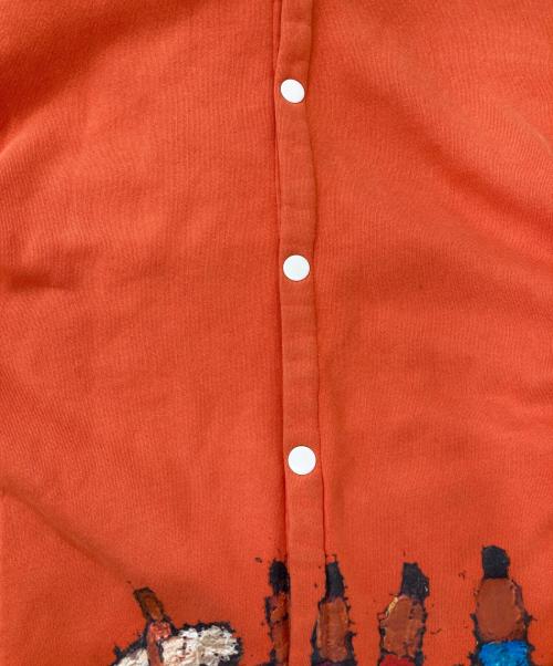 NIGEL CABOURN（ナイジェルケーボン）NIGEL CABOURN (ナイジェルケーボン) VANS VAULT (バンズボルト) スナップボタンパーカー オレンジ サイズ:Ⅼの古着・服飾アイテム