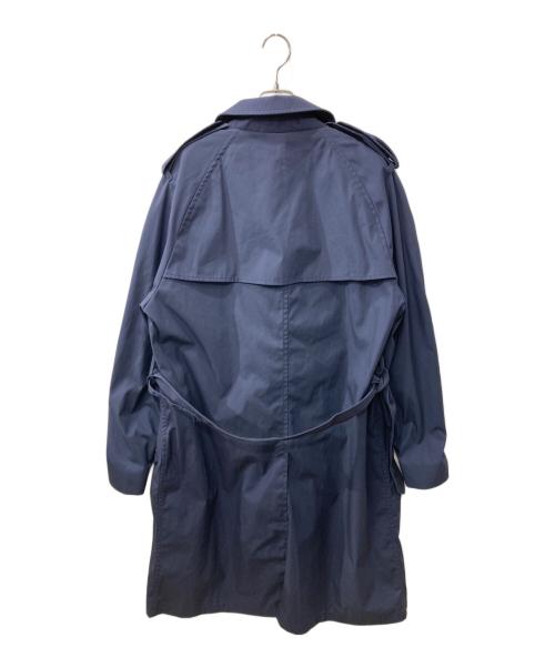 U'S NAVY（ユーエスネイビー）U'S NAVY (ユーエスネイビー) オールドウェザーコート/トレンチコート ネイビー サイズ:44Ⅼの古着・服飾アイテム