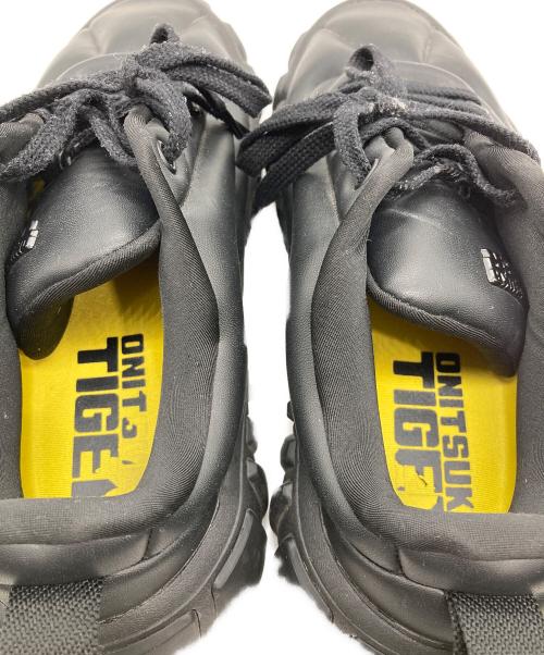 Onitsuka Tiger（オニツカタイガー）Onitsuka Tiger (オニツカタイガー) ローカットスニーカー/DENTIGRE PUFF 2.0 ブラック サイズ:27の古着・服飾アイテム