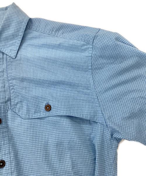 Patagonia（パタゴニア）Patagonia (パタゴニア) メンズ・ロングスリーブ・アイランド・ホッパー・シャツ ブルー サイズ:XSの古着・服飾アイテム