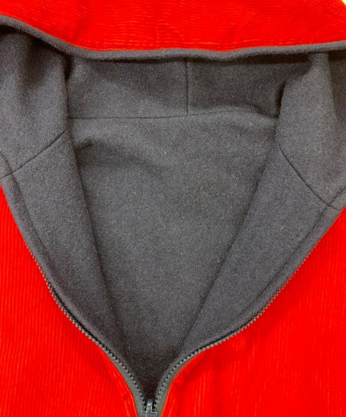 USED（ユーズド）USED (ユーズド) リバーシブルフーデッドジャケット ネイビー×レッド サイズ:不明の古着・服飾アイテム