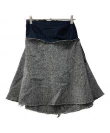 Harris Tweed×OWIL（ハリスツイード×アウル）の古着「ハリスツイードビスチェ」｜グレー