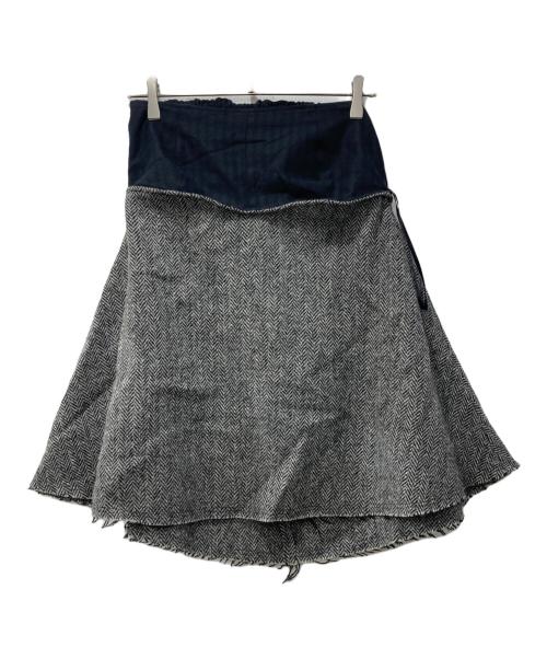 Harris Tweed（ハリスツイード）Harris Tweed (ハリスツイード) owil (アウル) ハリスツイードビスチェ グレー サイズ:Mの古着・服飾アイテム