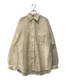 MAISON SPECIAL（メゾンスペシャル）の古着「【LIMITED EDITION】Prime-Over Regular Collar Shirt」｜ベージュ