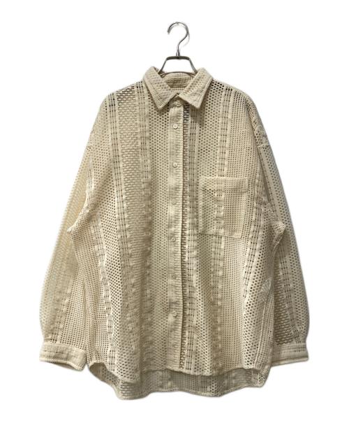 MAISON SPECIAL（メゾンスペシャル）MAISON SPECIAL (メゾンスペシャル) 【LIMITED EDITION】Prime-Over Regular Collar Shirt ベージュ サイズ:１の古着・服飾アイテム