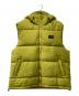 RVCA（ルーカ）の古着「VISOR HOODED PUFFER VEST/中綿ベスト」｜イエロー