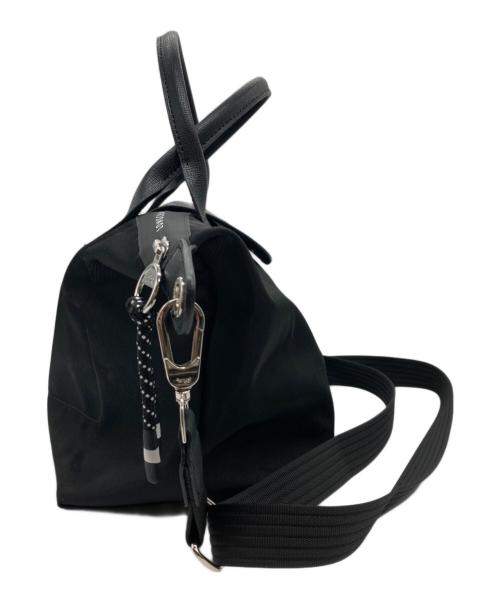 LONGCHAMP（ロンシャン）LONGCHAMP (ロンシャン) ハンドバッグ/ プリアージュエナジー S トップハンドルバッグ ブラックの古着・服飾アイテム