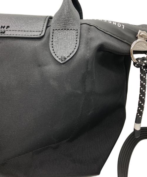LONGCHAMP（ロンシャン）LONGCHAMP (ロンシャン) ハンドバッグ/ プリアージュエナジー S トップハンドルバッグ ブラックの古着・服飾アイテム