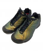 NIKE×SUPREMEナイキ×シュプリーム）の古着「Air Zoom Courtposite "Metallic Gold"」｜グリーン