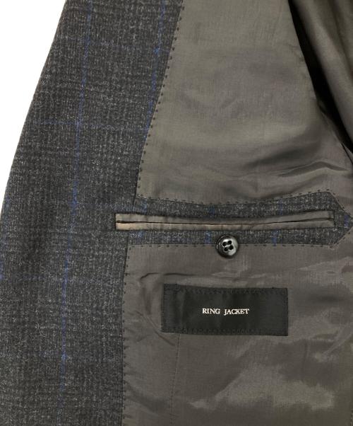 RING JACKET（リングジャケット）RING JACKET (リングジャケット) 3Bセットアップスーツ グレー サイズ:46の古着・服飾アイテム