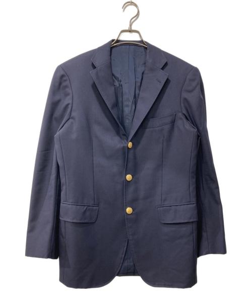 RING JACKET（リングジャケット）RING JACKET (リングジャケット) 3B金釦ブレザー ネイビー サイズ:46の古着・服飾アイテム