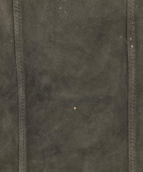 caliga pelle（-）caliga pelle (-) レザージップジャケット ブラック サイズ:Mの古着・服飾アイテム